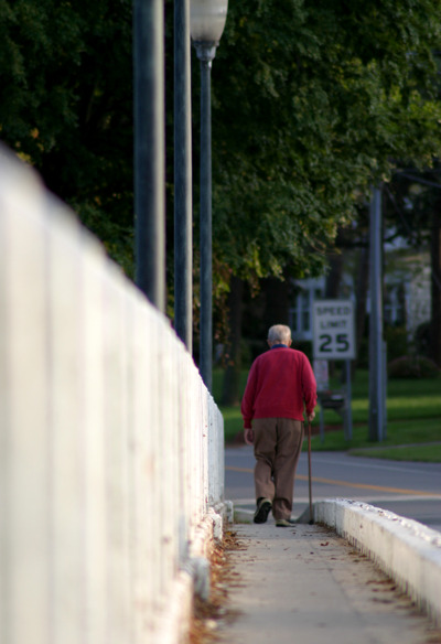 Man With Cane